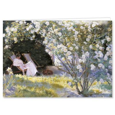 Ganymed Press - Roses, 1893 - Peter Severin Krøyer